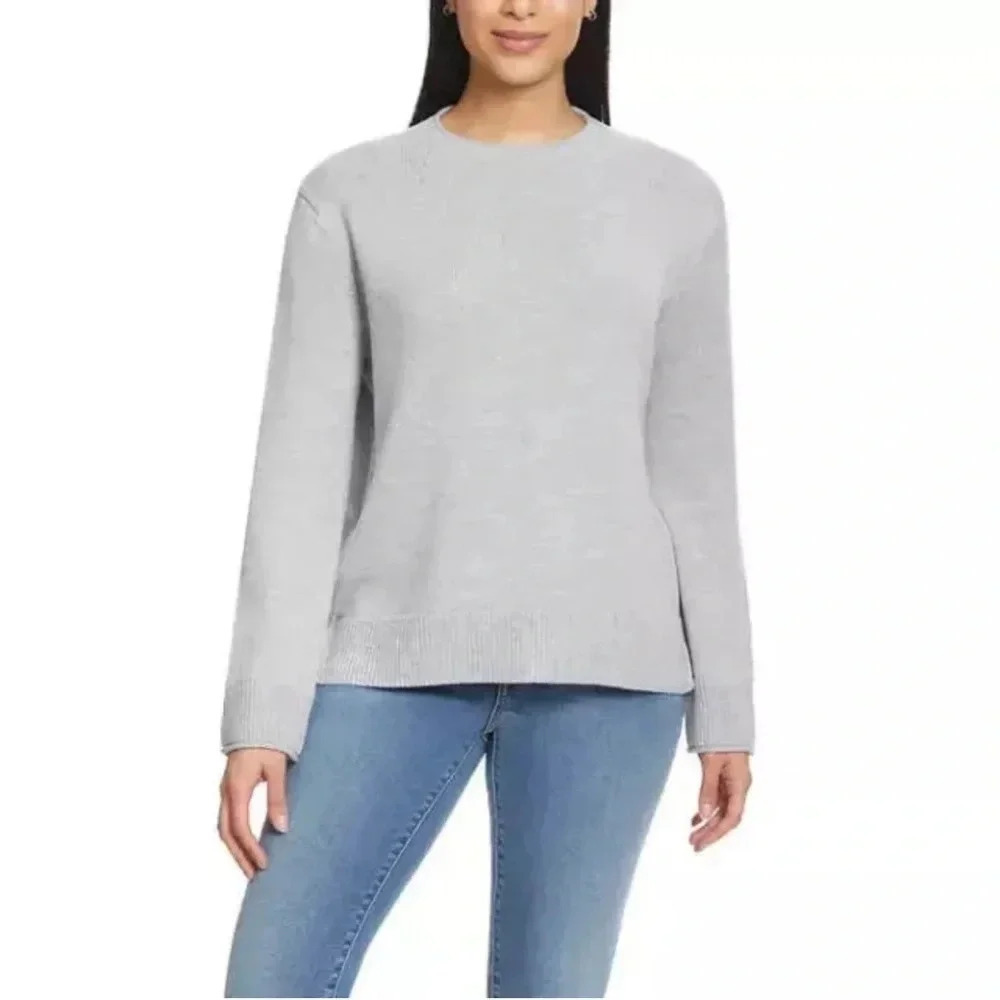 Ella Moss Women's Crewneck Cozy Long Sleeve Sweater